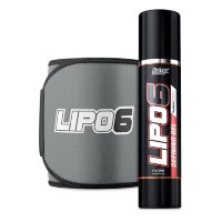 Набор Жиросжигающий Пояс + Гель, Lipo 6 Defining Gel, 120 ml.