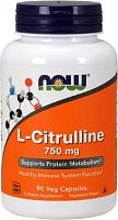L-Citrulline 750 mg., 90 caps.
