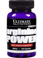 Arginine Power 800 mg,   100 caps.