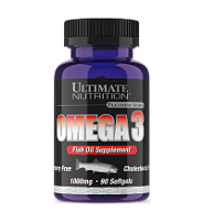 Omega-3  1000 mg,   90 softgels.