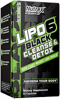 Lipo 6 Black Cleanse&Detox, 60 caps.